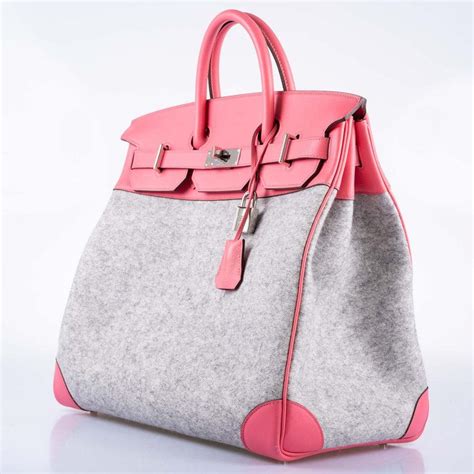 hermes birkin with wool